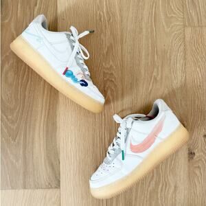 Nike Mayumi Yamase x Air Force 1 Flyleather 'EARTH DAY' Sneaker Men's US 6